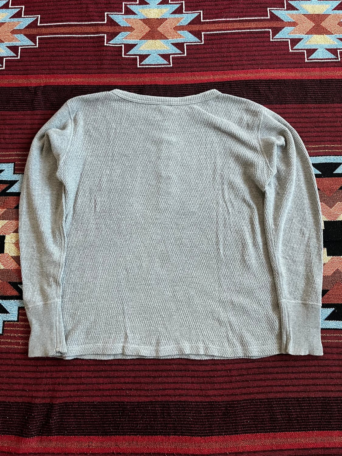 웨어하우스 헨리넥 써멀 와플 긴팔 롱슬리브 Warehouse 상품이미지2