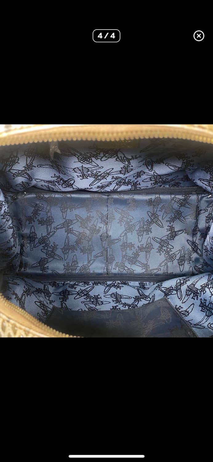 *급처 3월까지* 비비안웨스트우드 파이톤 뱀피가죽 가방 도트백 상품이미지4