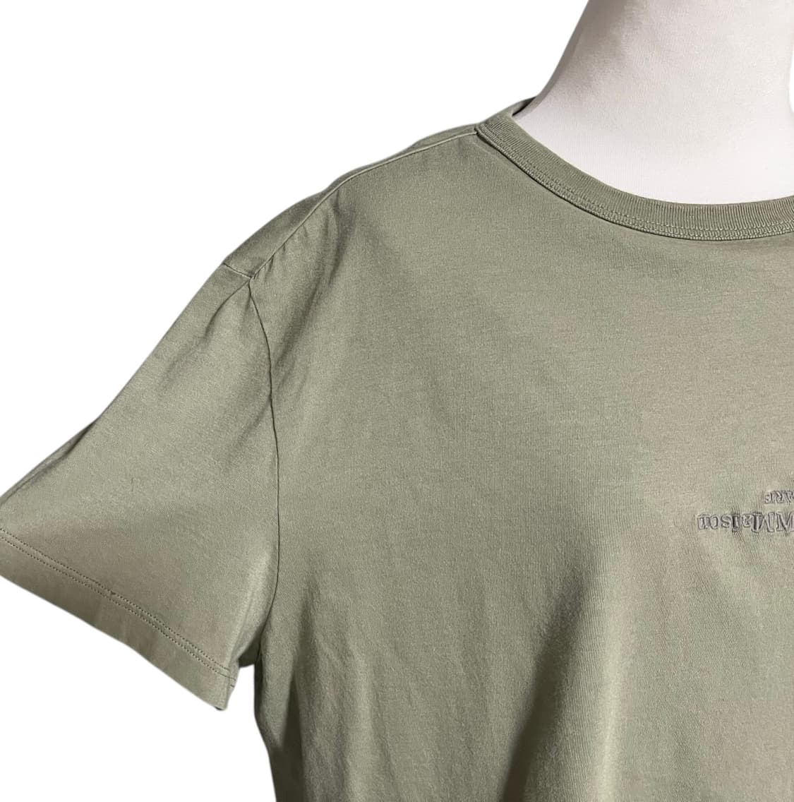 (새상품)메종 마르지엘라 올리브 티셔츠 상품이미지9