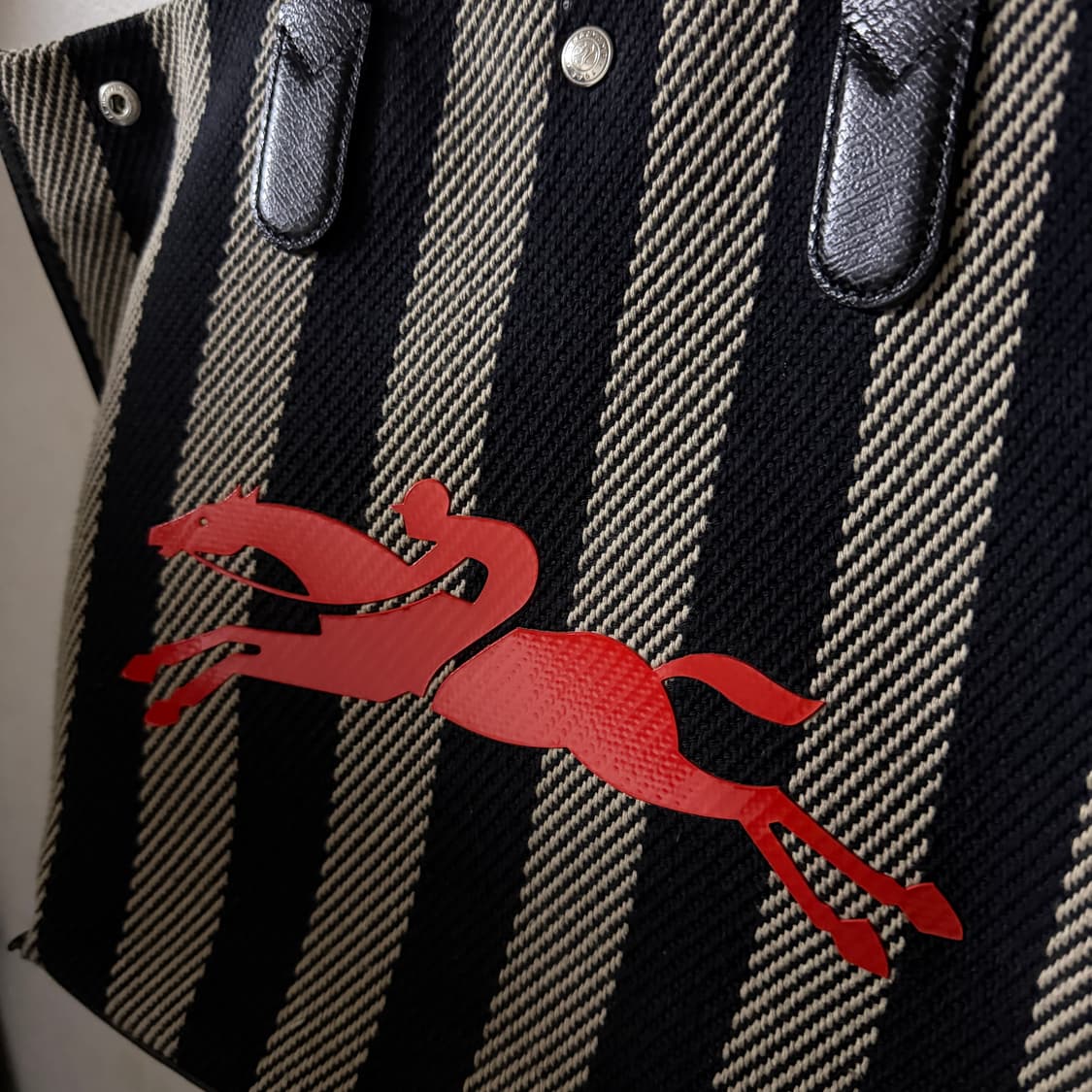 롱샴 에센셜 스트라이프 숄더&토트백 상품이미지2