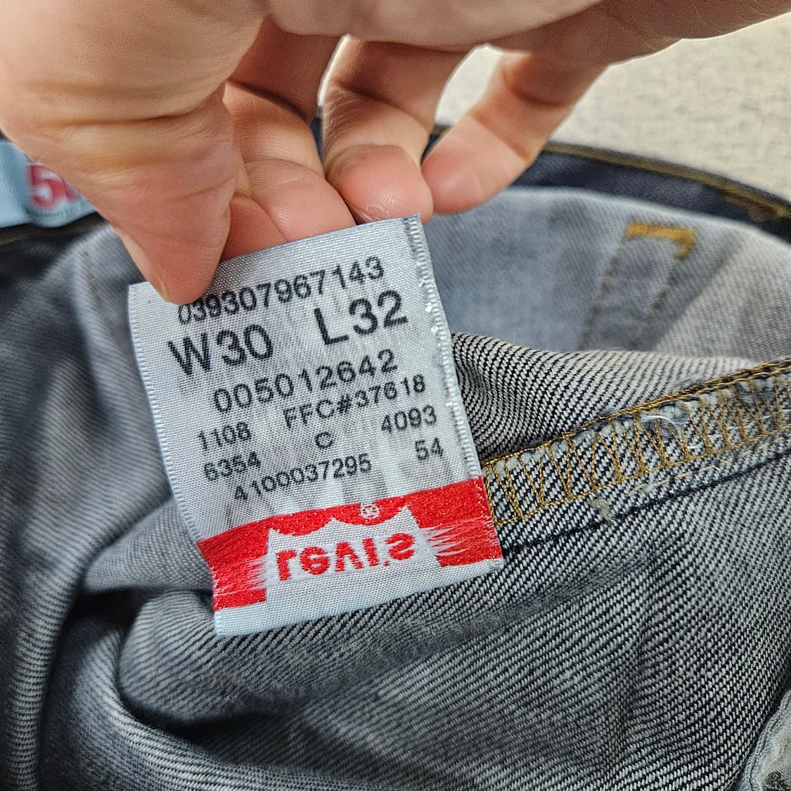 리바이스 501 데님 30 32 상품이미지8