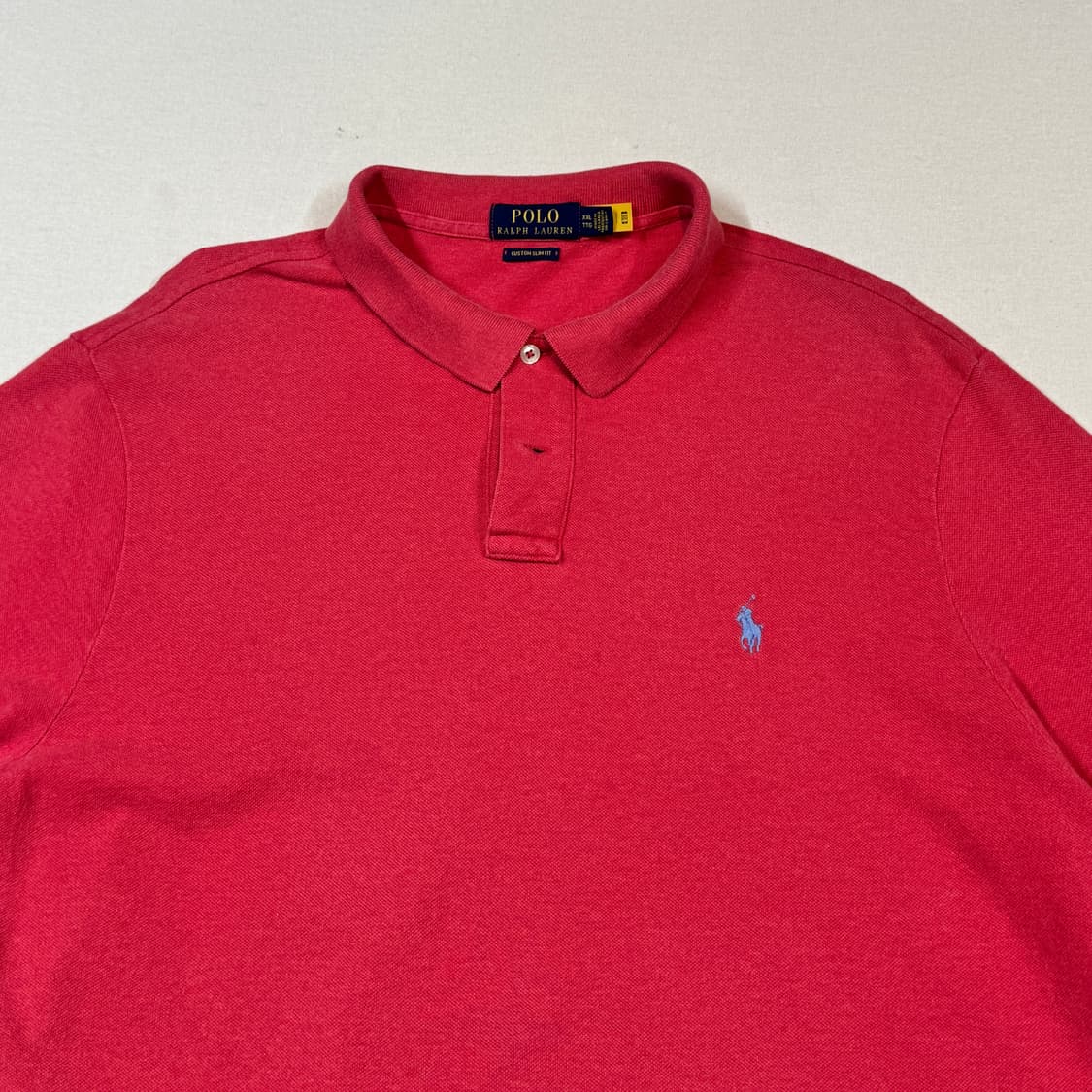 XXL) 폴로 랄프로렌 클래식 반팔 카라티 PK 신형 큐알탭 상품이미지3