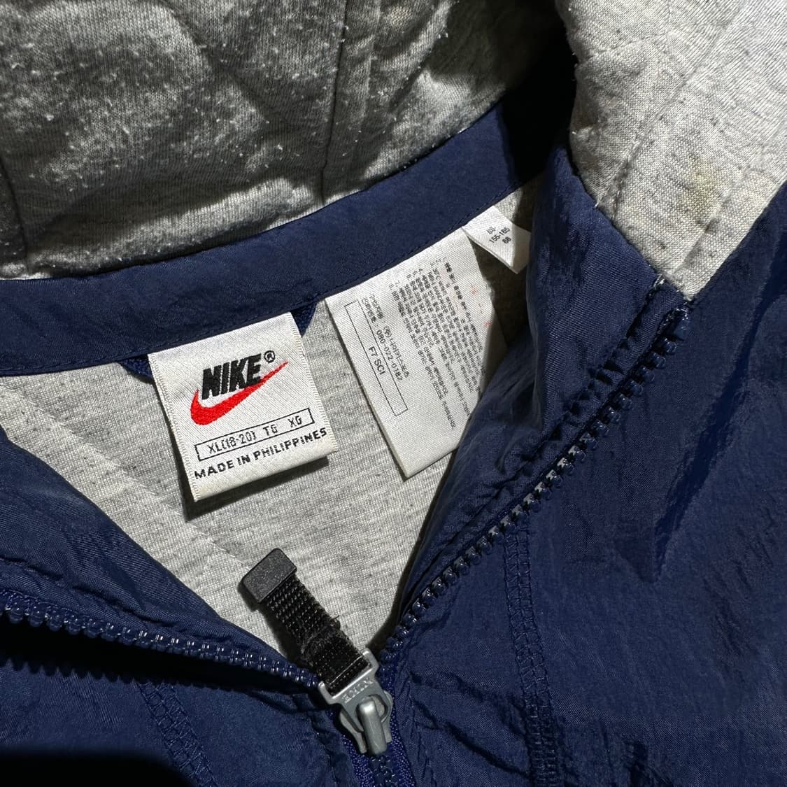 나이키 90‘s 빅로고 배색 후드 자켓 상품이미지6