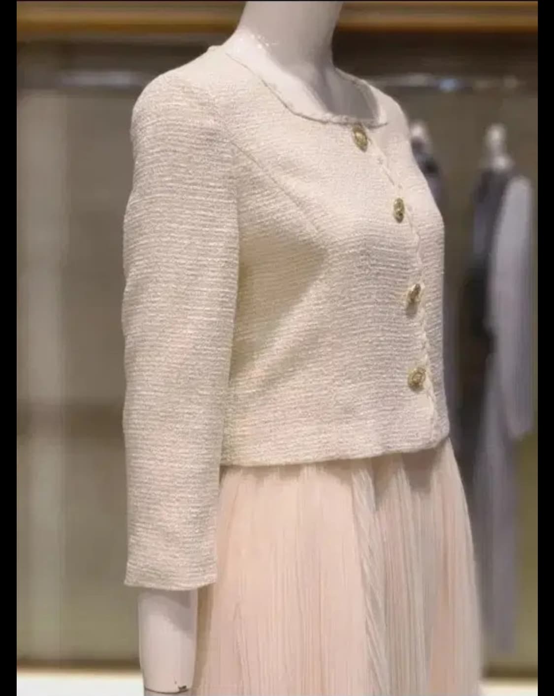 LINE 라인 에디션 트위드원피스 55 상품이미지8