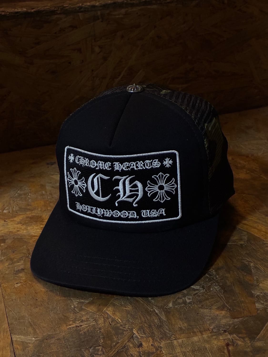 Chrome Hearts 크롬하츠 ch로고 카모 레이어드 메쉬캡 상품이미지1
