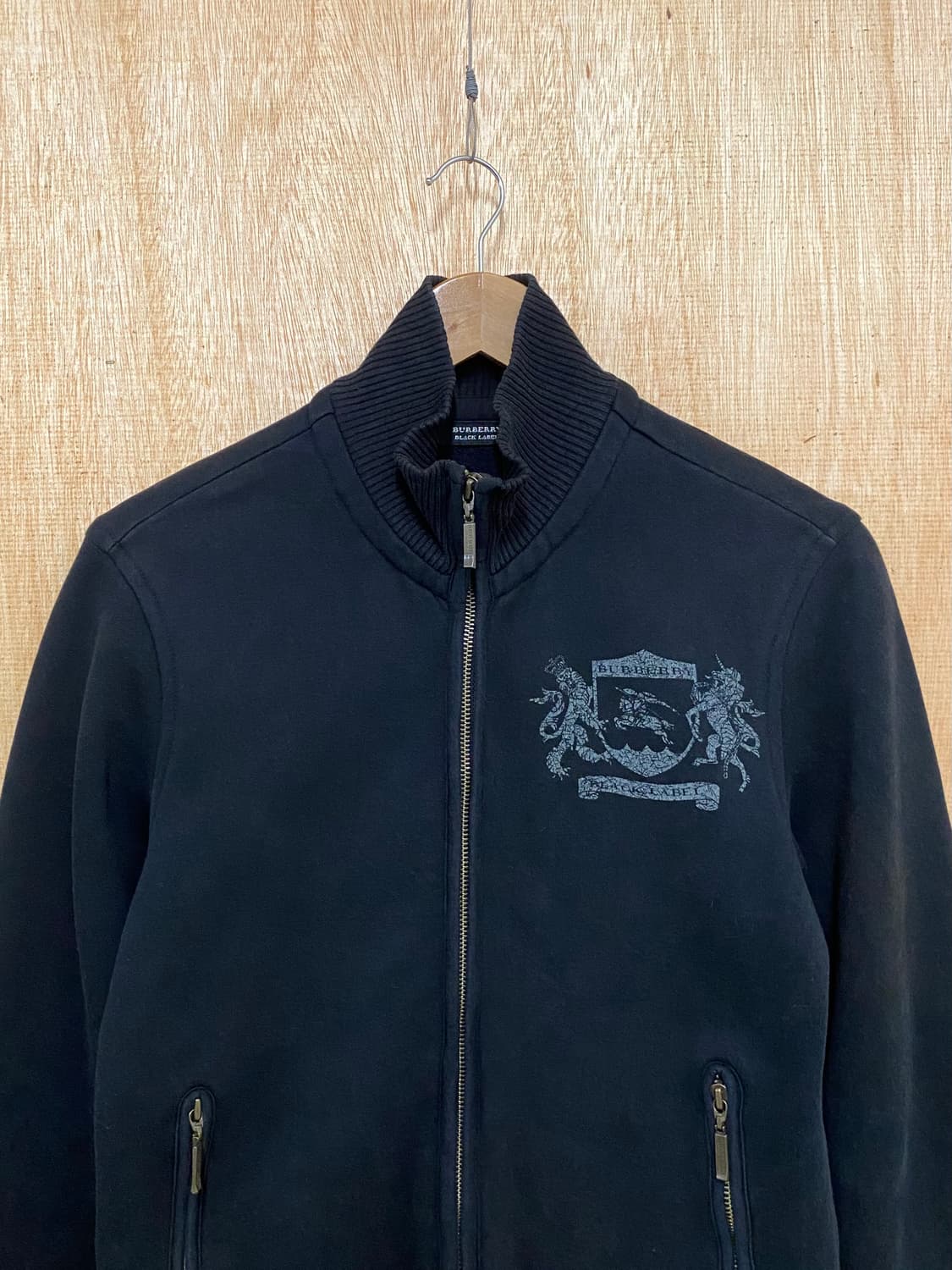 BURBERRY BLACK LABEL zip-up jersey 버버리 상품이미지3