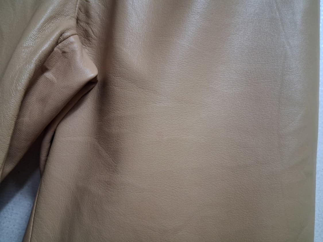 일본빈티지 DKNY 디케이엔와이 여성 양가죽팬츠 리얼 램스킨 안감유 26 상품이미지4