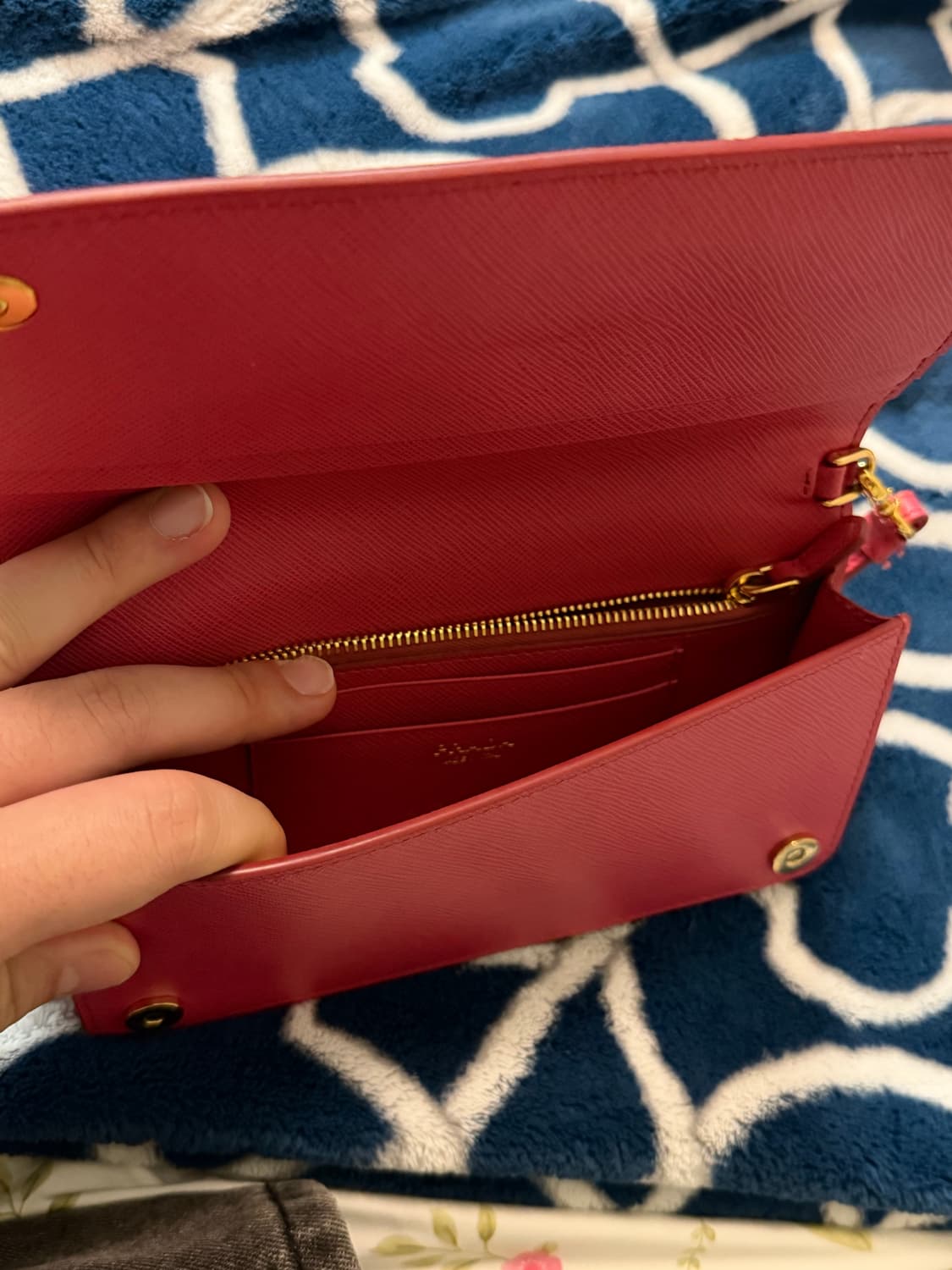 프라다 사피아노 체인 미니백&지갑 상품이미지6