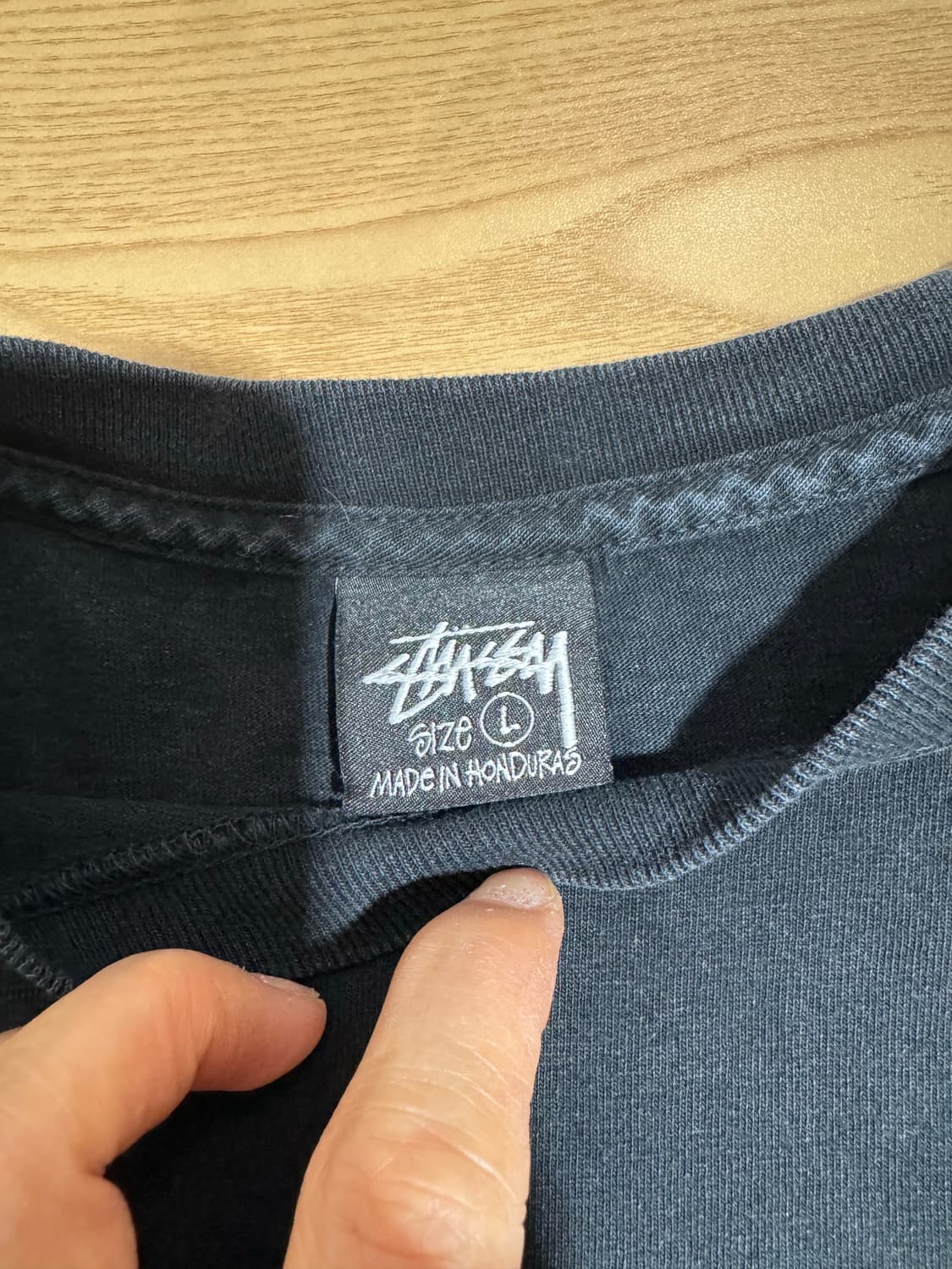 STUSSY 스투시 에잇볼 피그먼트 다이드 반팔 티셔츠 상품이미지5