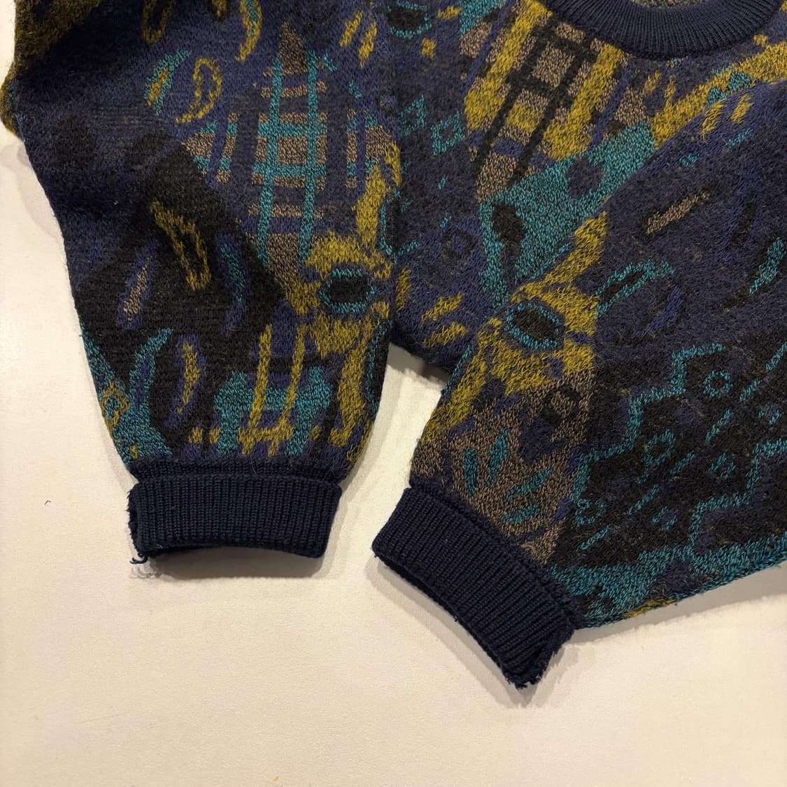 [95] NEWMAN 빈티지 패턴 니트 스웨터 D323 상품이미지5