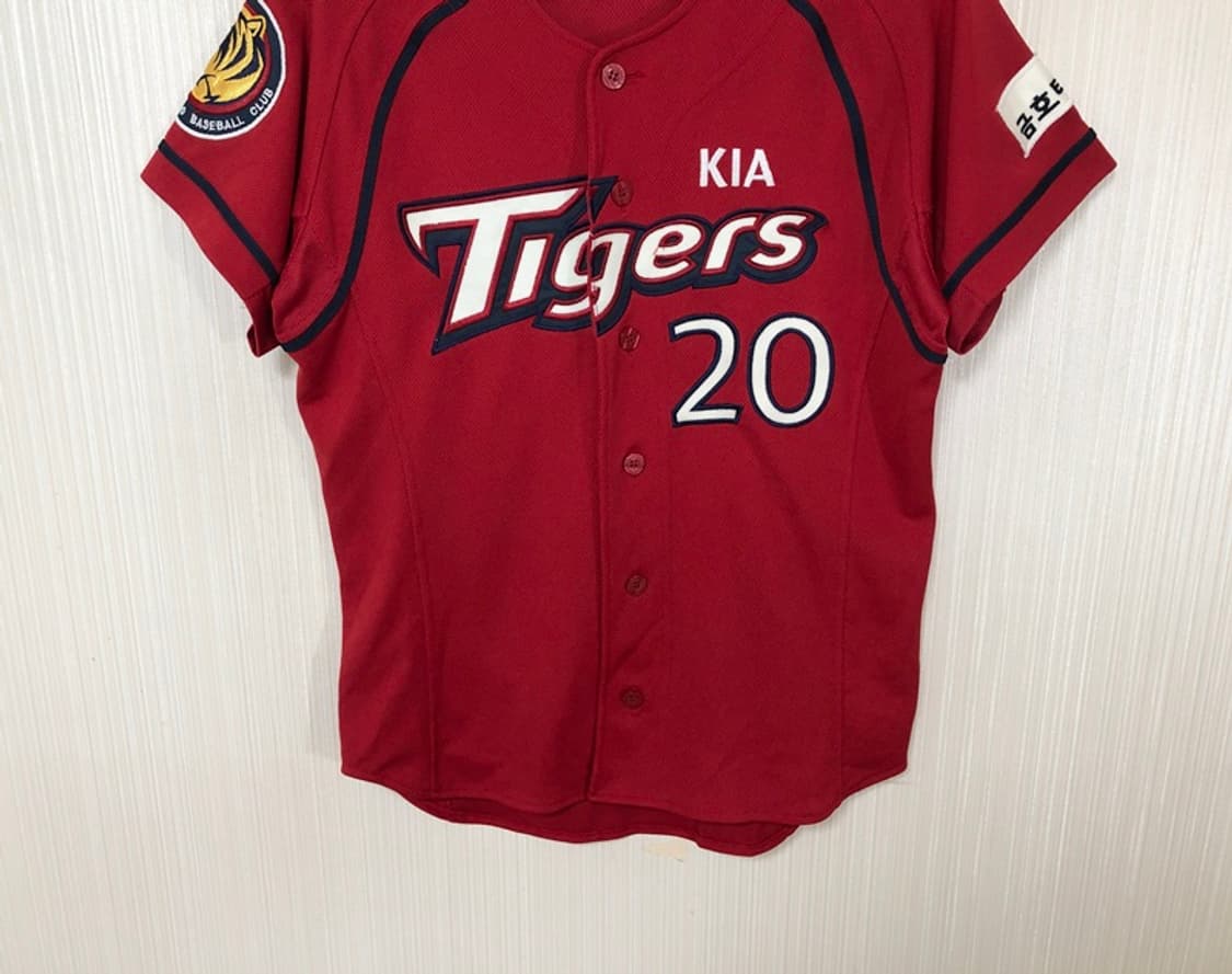 KBO 비젼코리아 기아타이거즈 원정유니폼/져지 90 #20 윤석민 상품이미지4