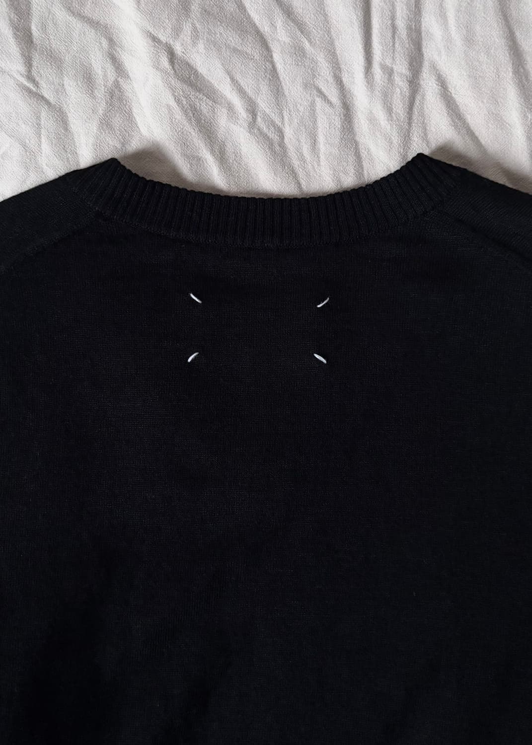 마르지엘라 카프 레더 엘보우 니트 상품이미지3