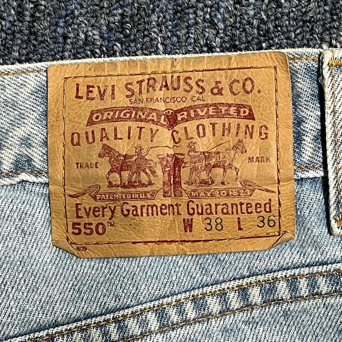 리바이스 550 데님팬츠 상품이미지6