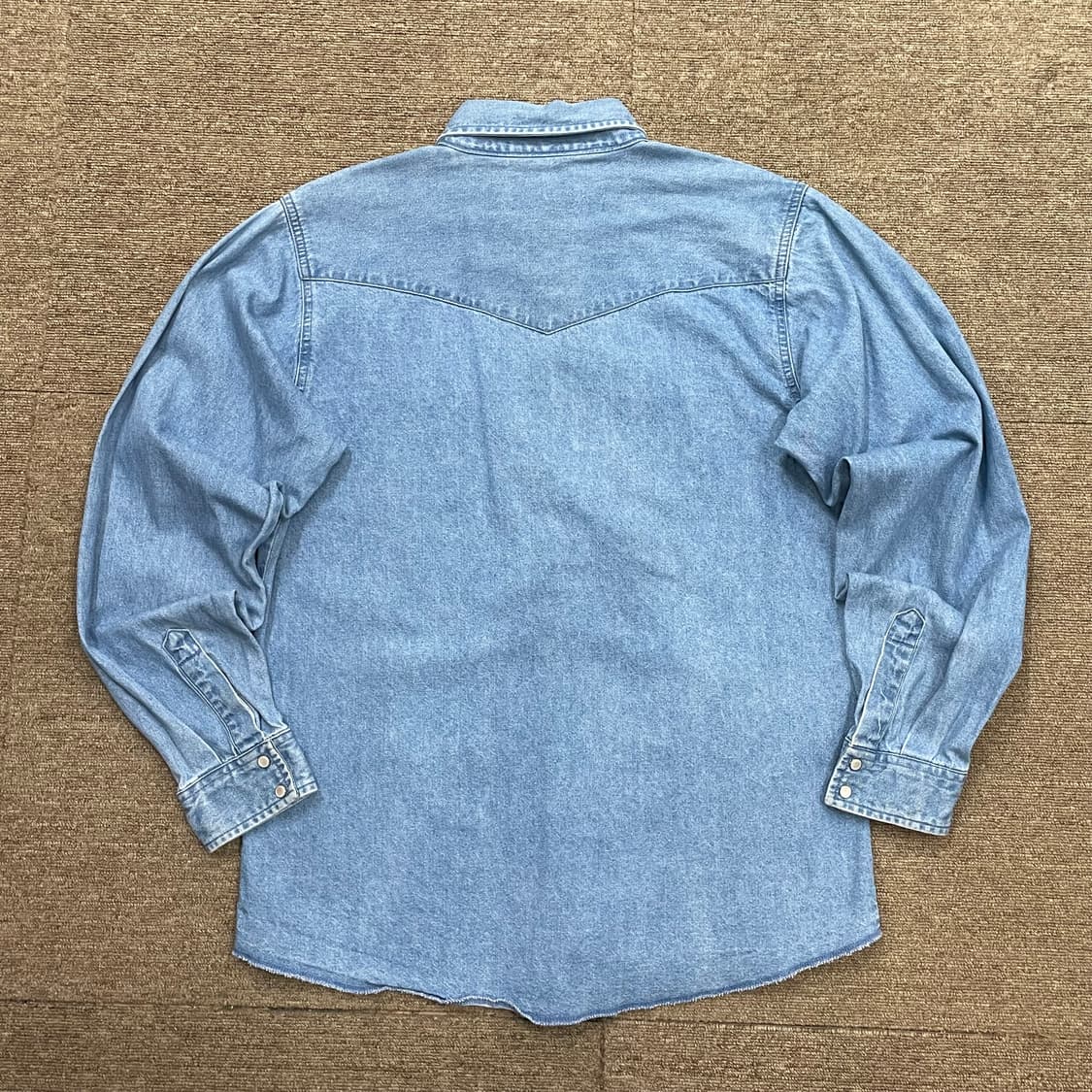 (2XL) Wrangler 랭글러 웨스턴 데님 셔츠 상품이미지7
