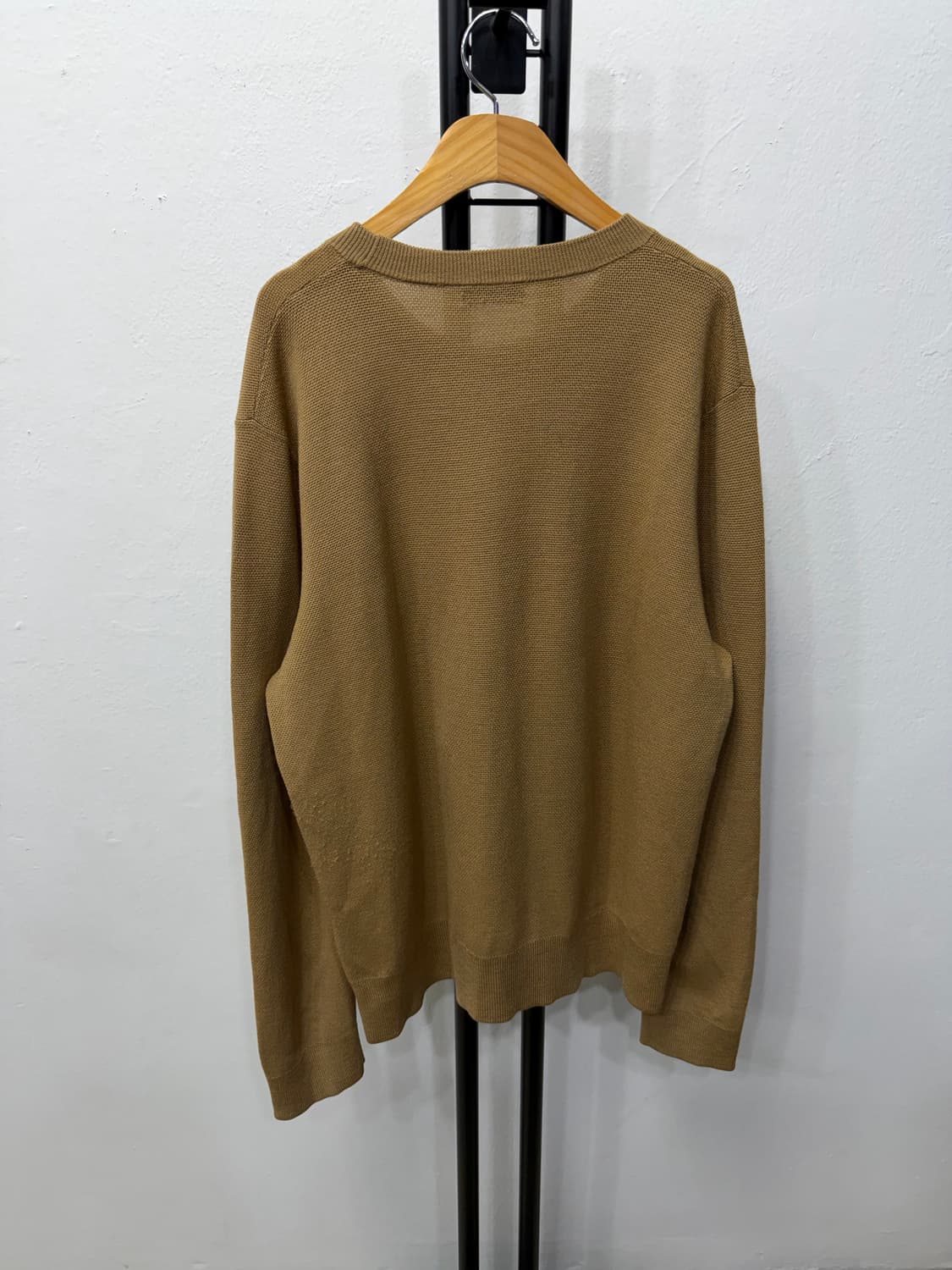 정품) 산드로옴므 브라운 니트 스웨터 XL 상품이미지4