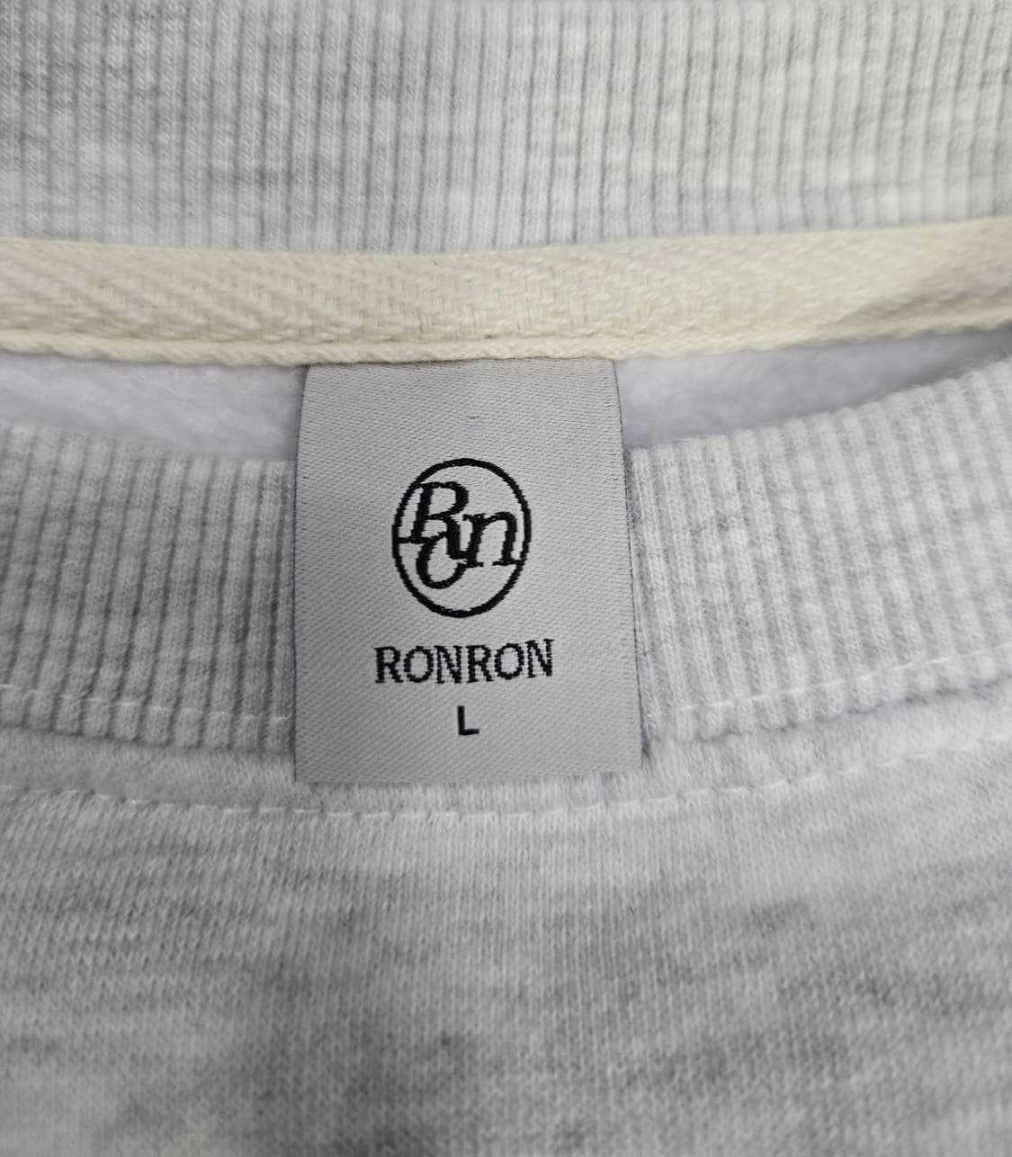 론론 기모 맨투맨 스웨트셔츠 L 상품이미지8