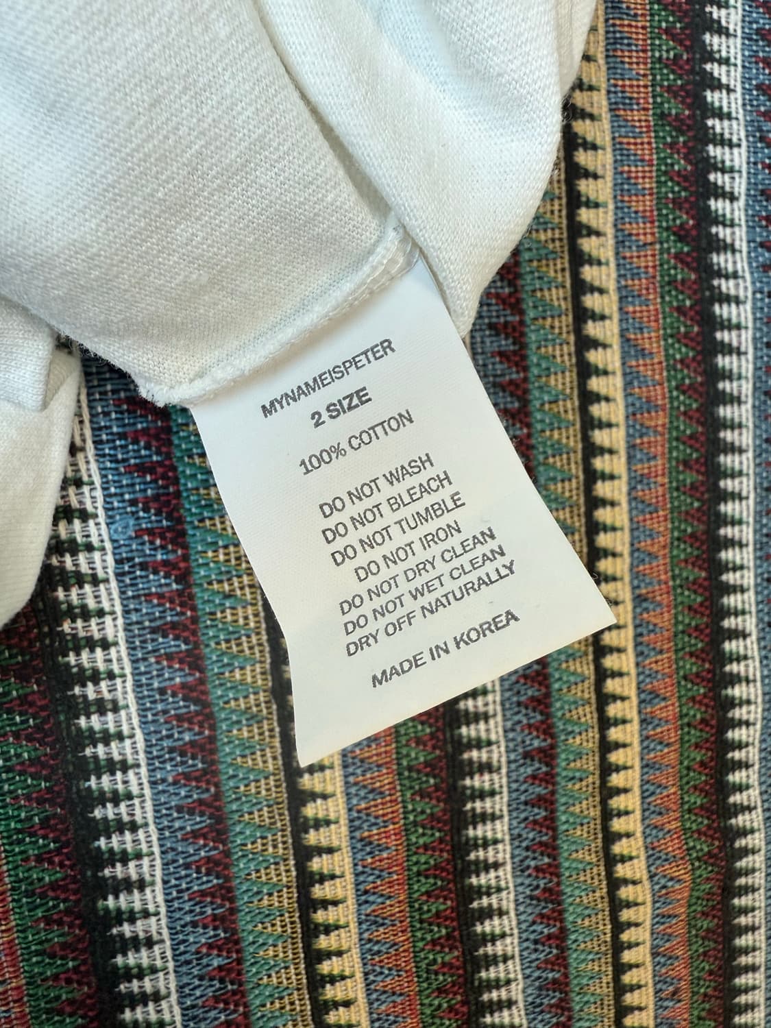 마이네임이즈피터 반팔 티셔츠 상품이미지4