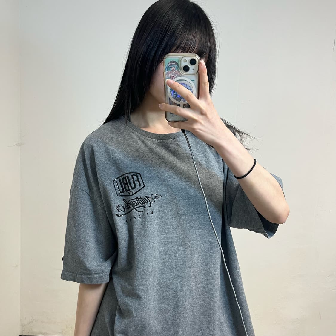 FUBU grey t-shirt  상품이미지2