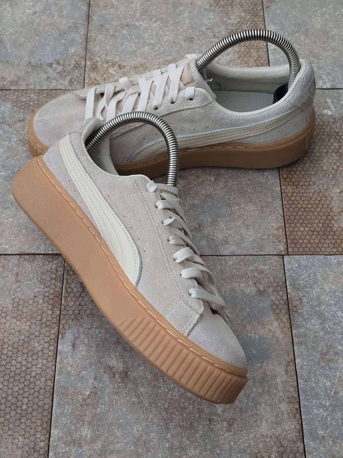 (255)푸마 마르디 메크르디 스웨이드 플랫폼 상품이미지4