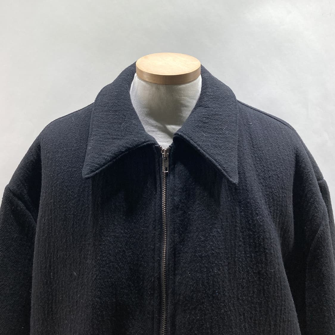 젠틀커버 남성 숏 카라 집업자켓 블랙 L 상품이미지2