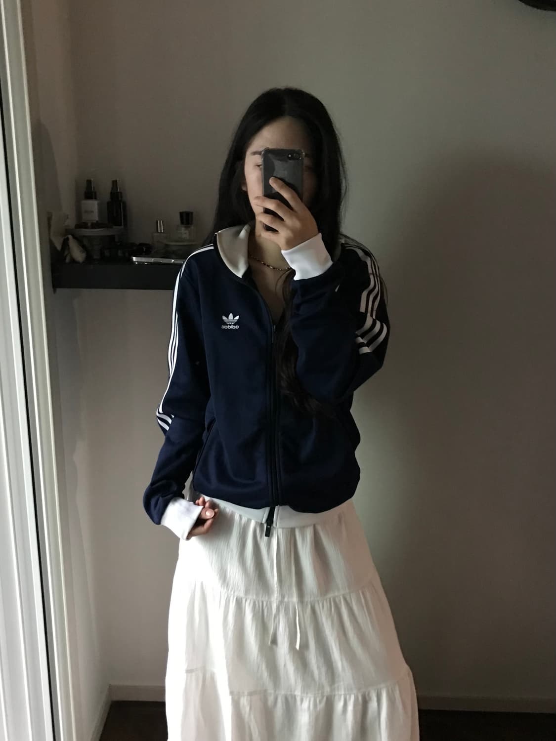 아디다스 아디컬러 클래식 베켄바우어 트랙 탑 나이트 인디고  상품이미지4
