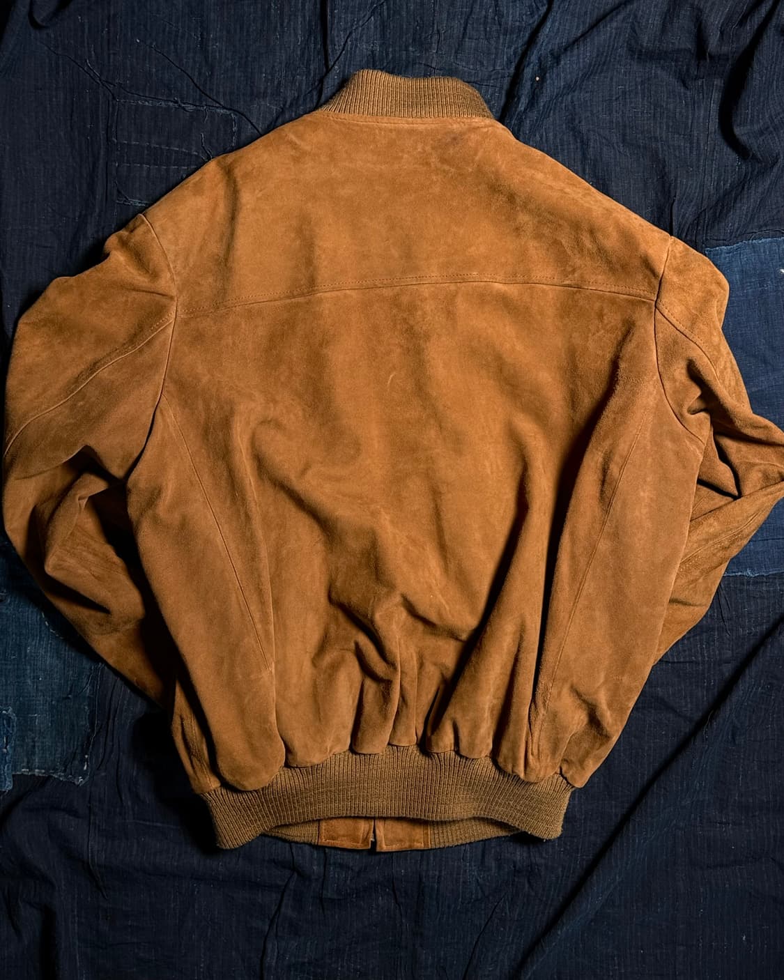 80-90's London Fog 스웨이드 봄버 자켓 XL 상품이미지7