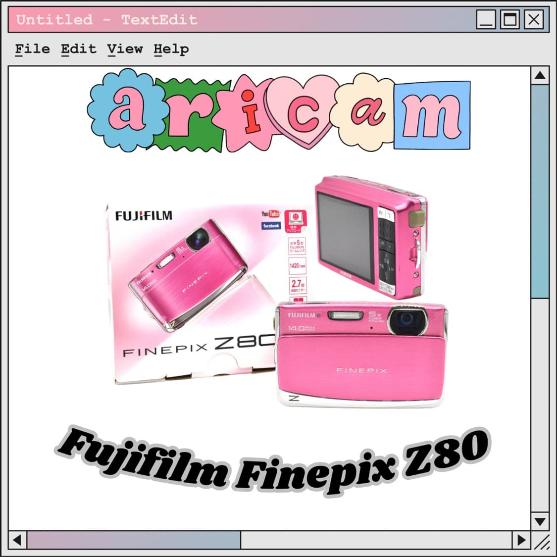 민트급)뽀용!🫧) fujifilm Finepix z80 파인픽스 z80 상품이미지1