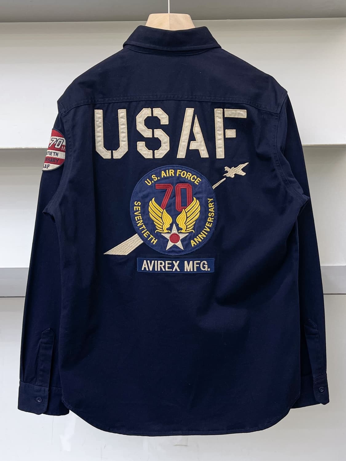 아비렉스 U.S.A.F 컴뱃 셔츠 상품이미지1