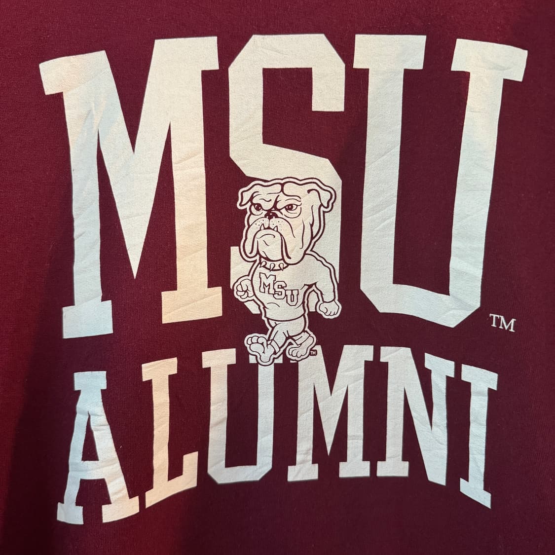 00s 헤인즈 미시시피주립대학 맨투맨 XL 상품이미지3