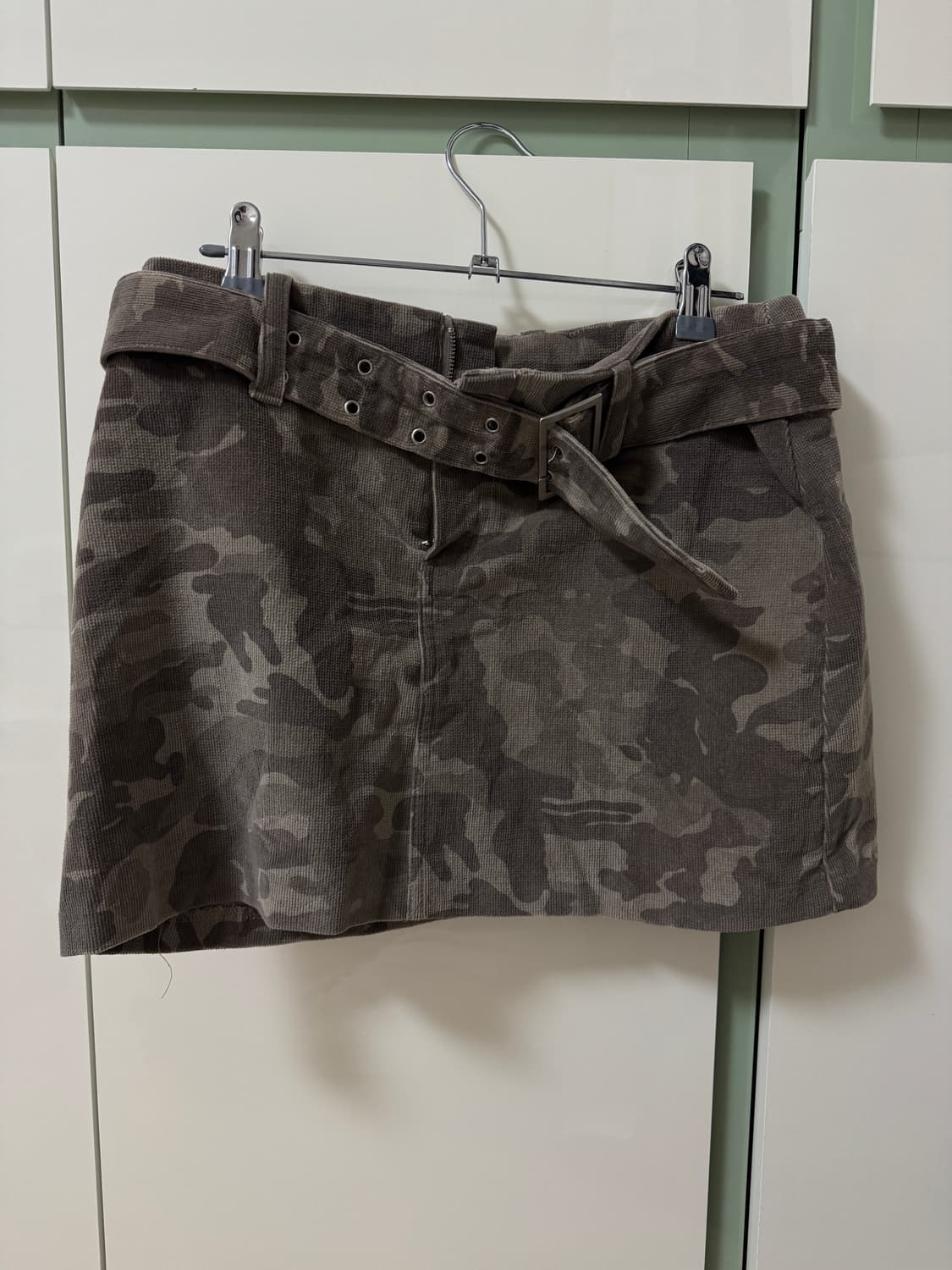 빈티지 카모 스커트 상품이미지1
