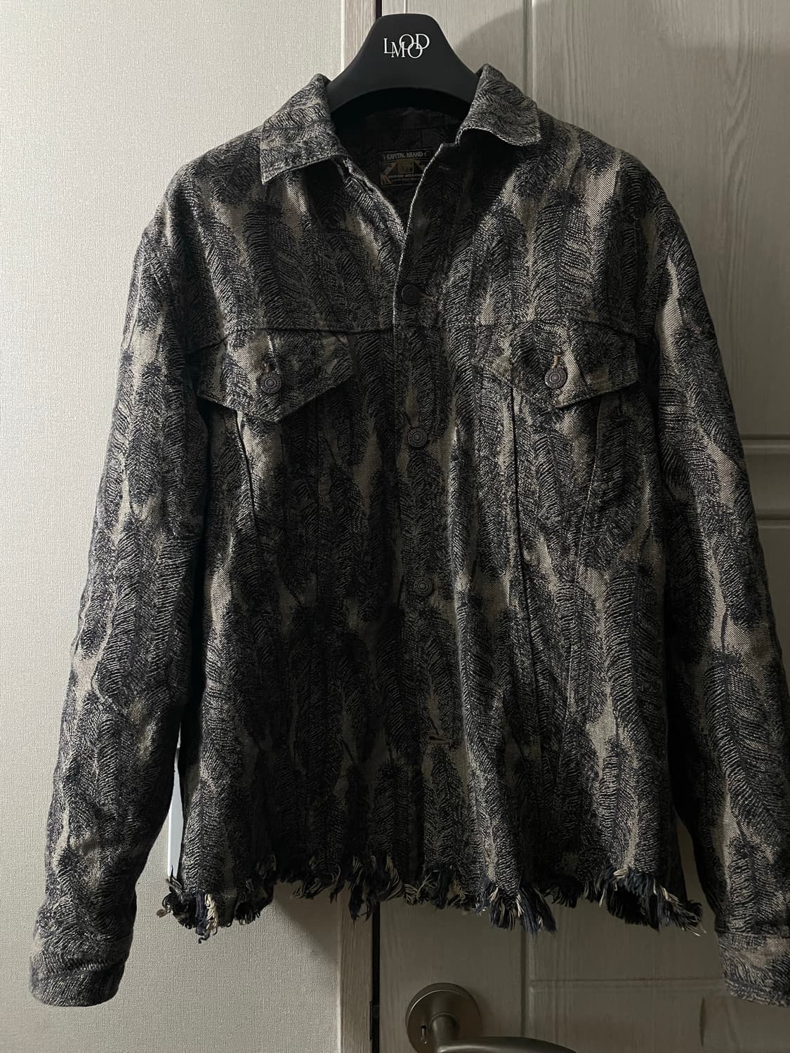 캐피탈 맥파이 자켓  블랙베이지 5사이즈 상품이미지2