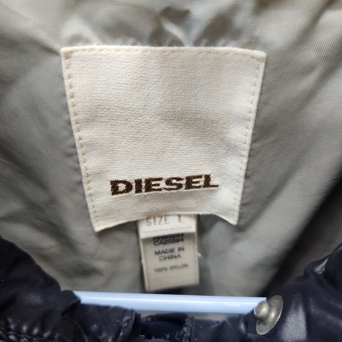 디젤 락 보위 다이아몬드 퀄팅 라이더 자켓 L(L) 상품이미지6