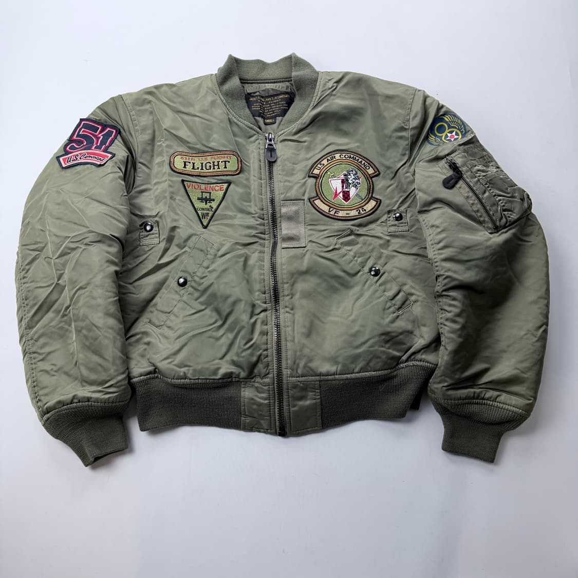 UsAirForce 항공점퍼 ma1 b-15자켓 상품이미지1