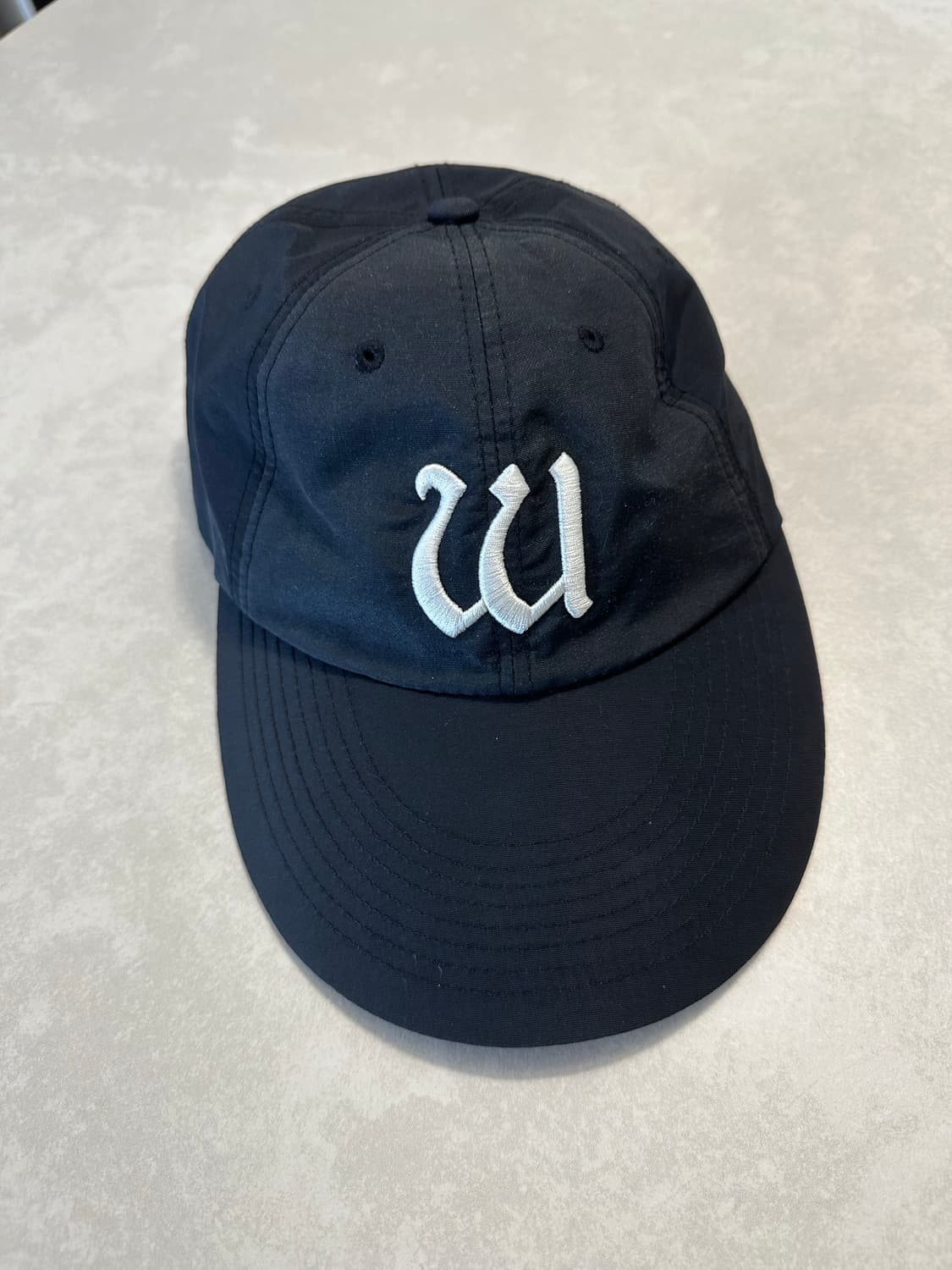 월스와일무브먼트 W 롱빌캡 블랙 상품이미지3