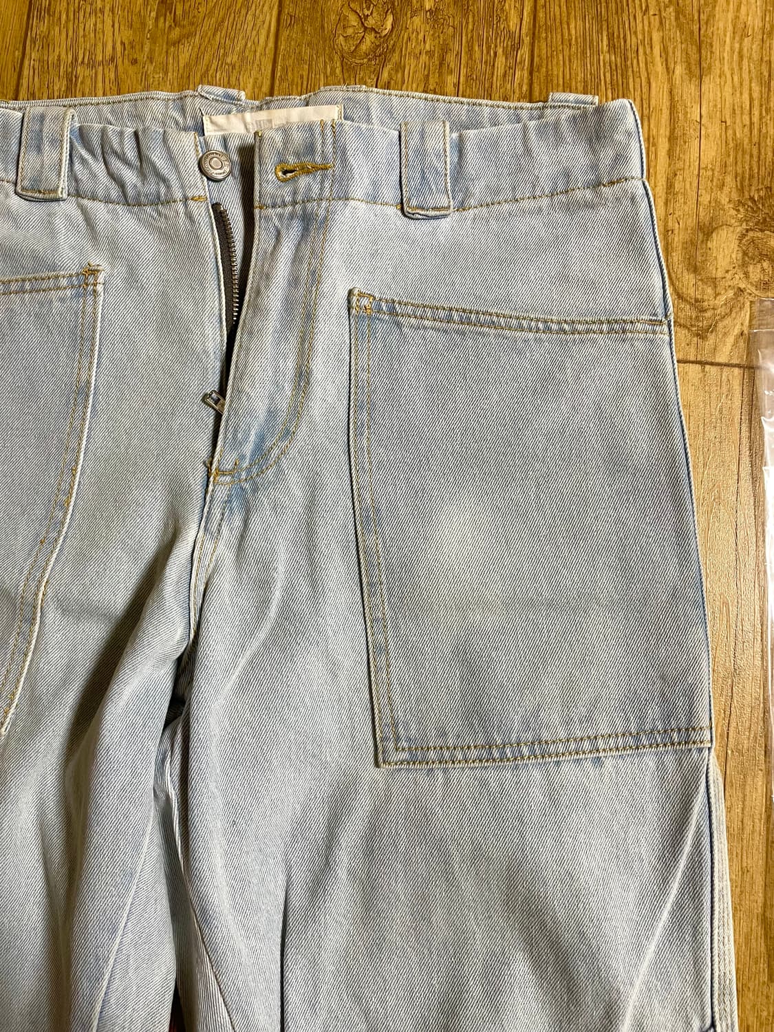 플라스틱프로덕트 지퍼 팬츠 M 상품이미지3