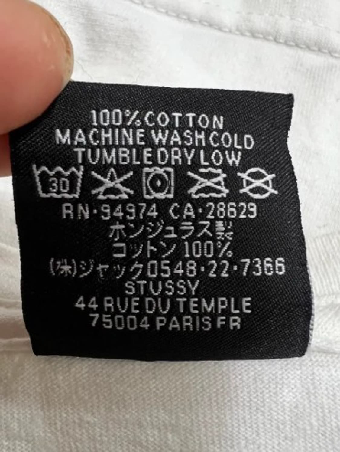 스투시 남성 라운드반팔티셔츠 XL 상품이미지6
