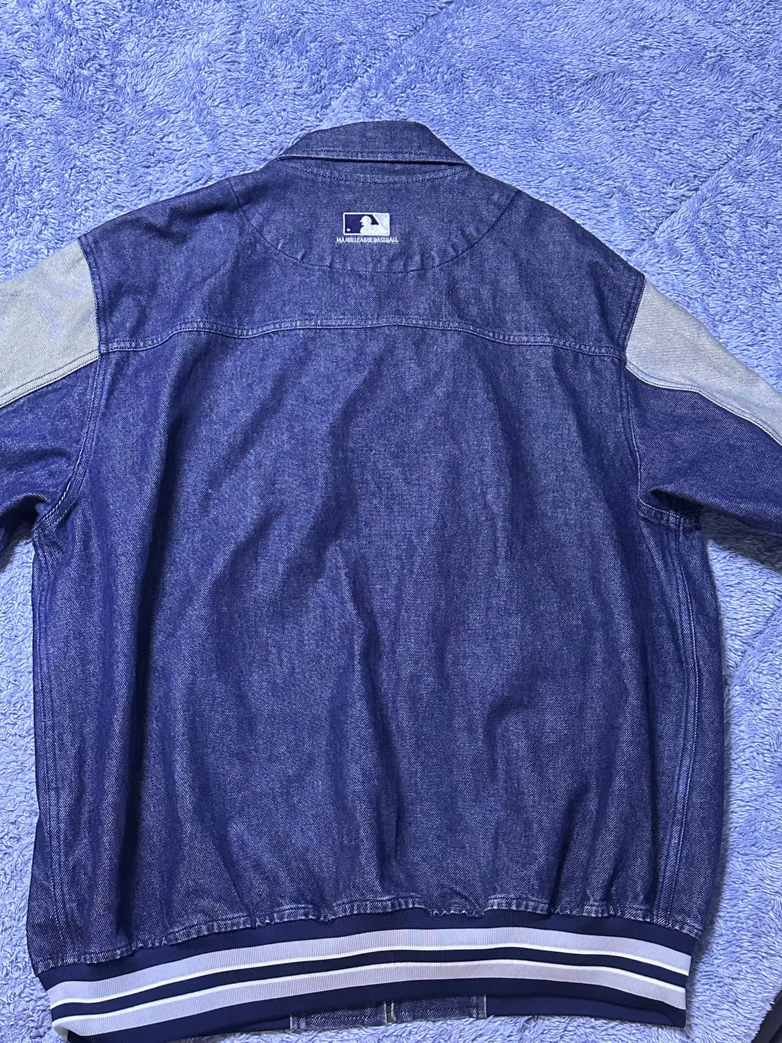 빈티지 MLB LA 다저스 데님 야구 점퍼 상품이미지2