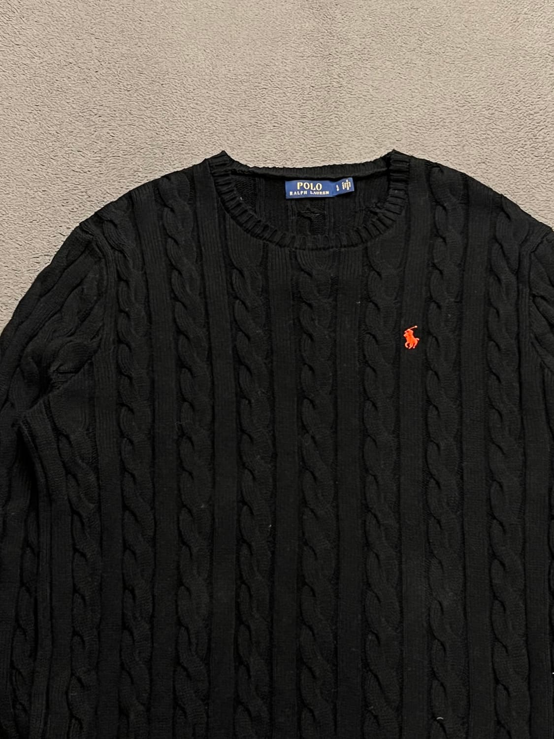 폴로 랄프로렌 꽈배기 니트 처분  상품이미지2