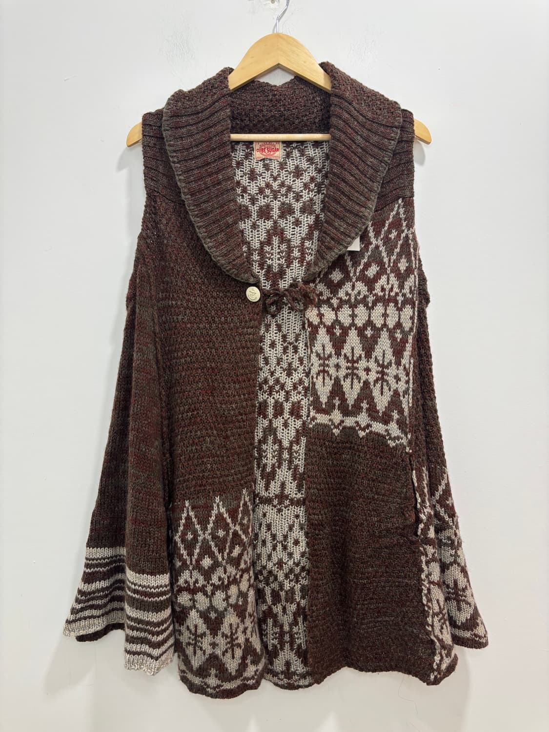 Cube Sugar 노르딕 니트 원피스 상품이미지6