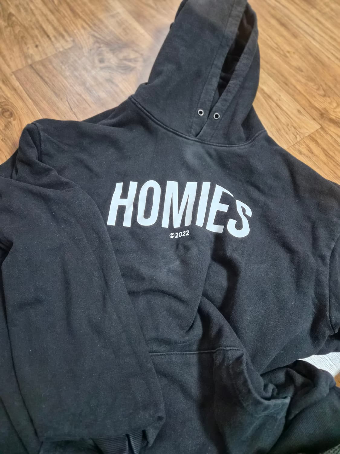호미들 후드티 검정색 xl 판매 상품이미지1