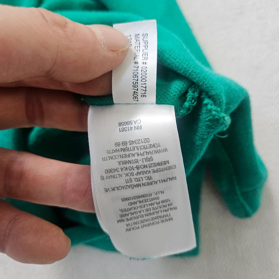 XL 폴로 랄프로렌 카라 반팔티 0304Y 상품이미지4