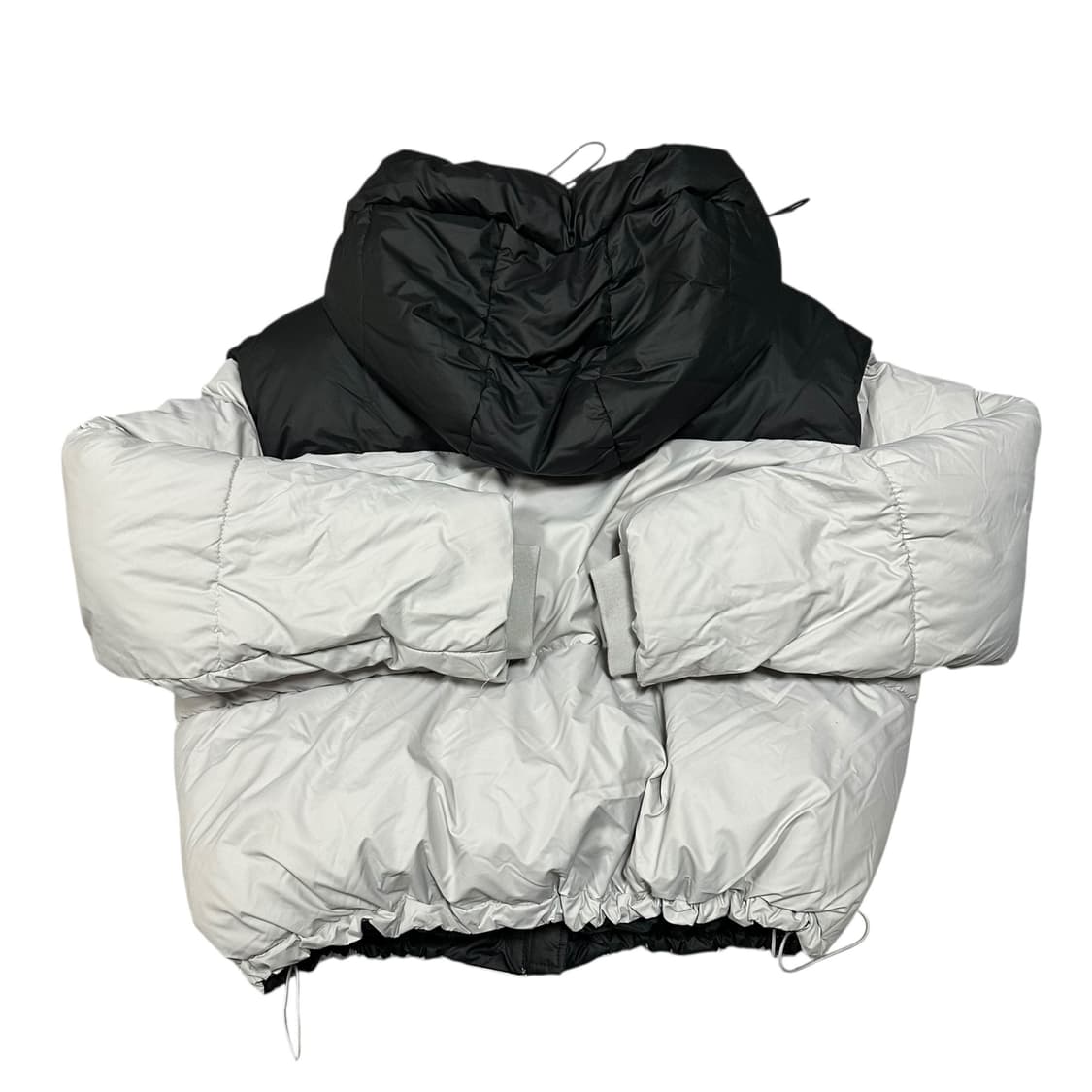 ✨ (바배) 빈티지 배색 크롭 패딩 점퍼 상품이미지2