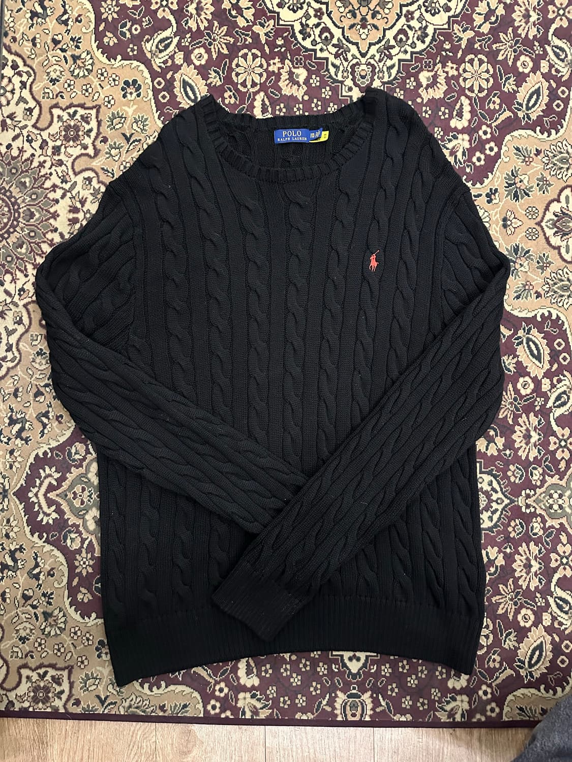 2XL)폴로 신형 꽈배기 니트 상품이미지1