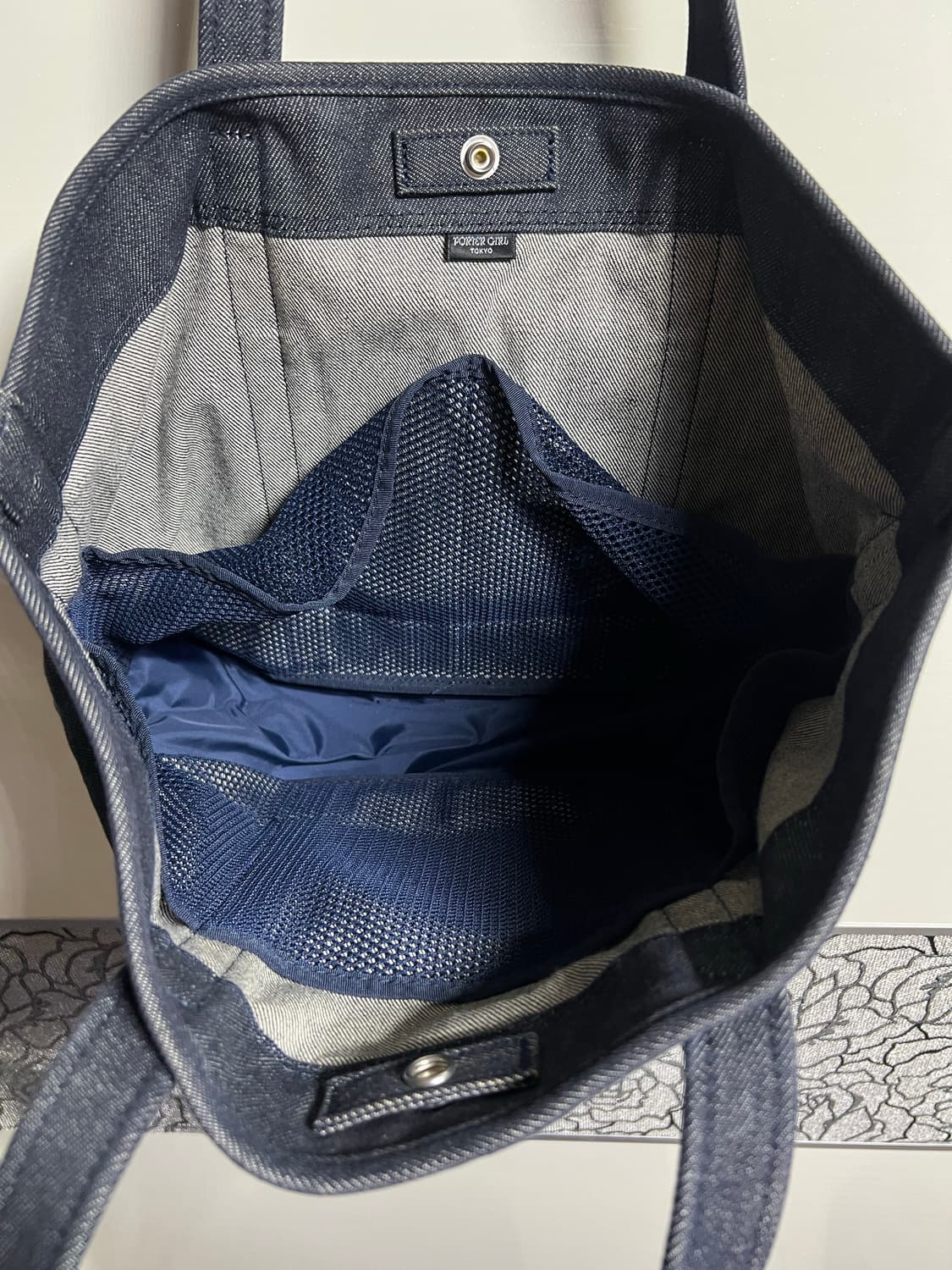 Porter 포터 데님 토트백 상품이미지4