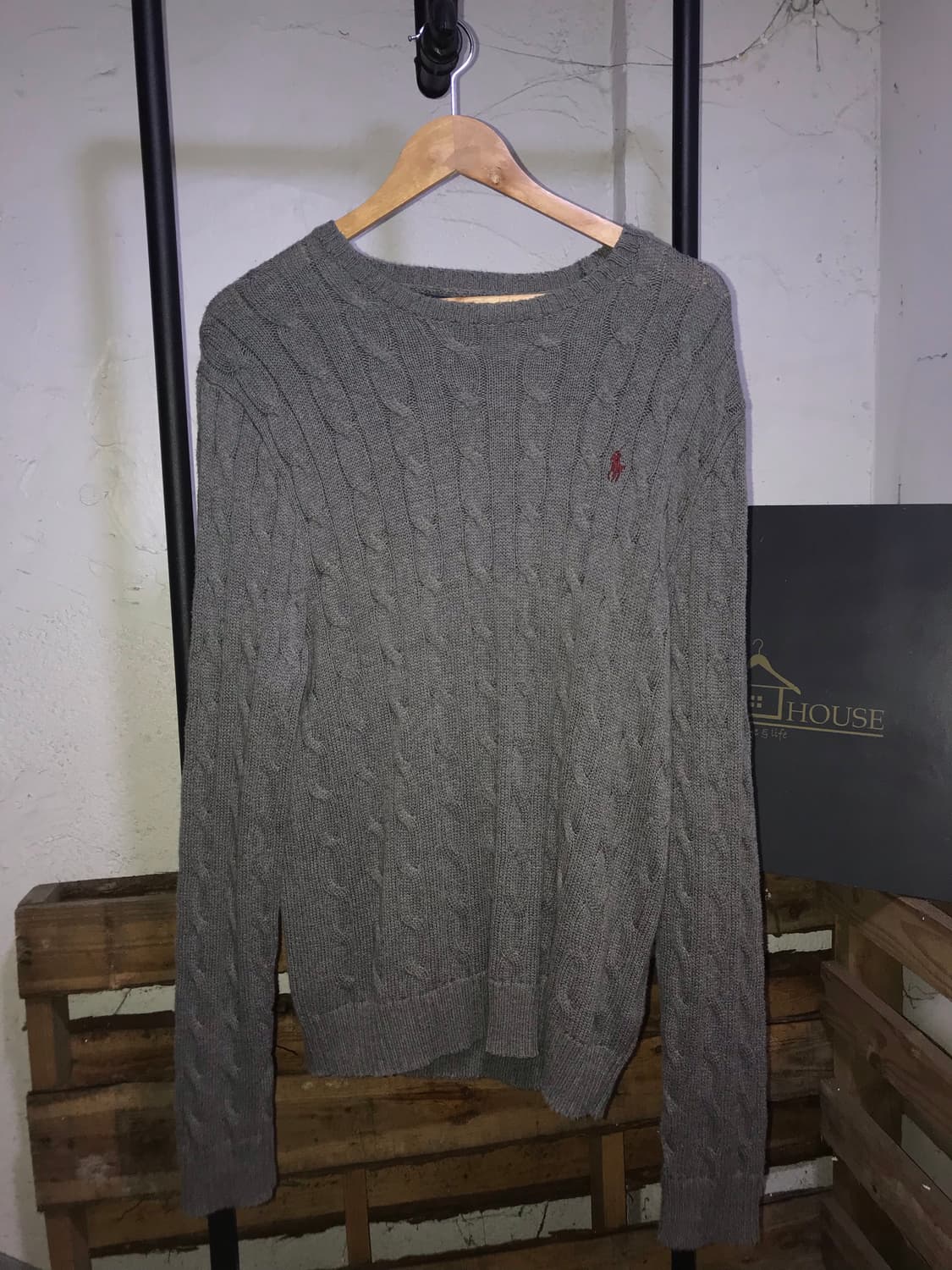 Polo Ralph Lauren Grey Twisted Knitwear 상품이미지6