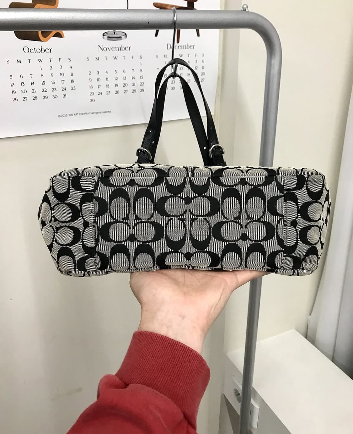 코치 은장 숄더백 가방 상품이미지6