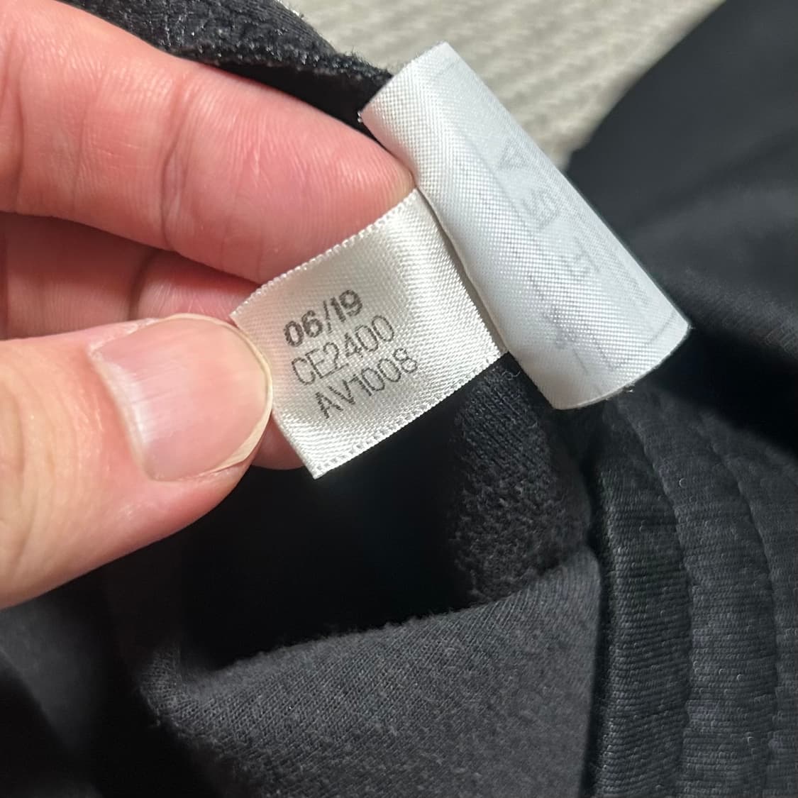 [S] adidas 아디다스 슈퍼스타 검/흰 트랙 팬츠 상품이미지7