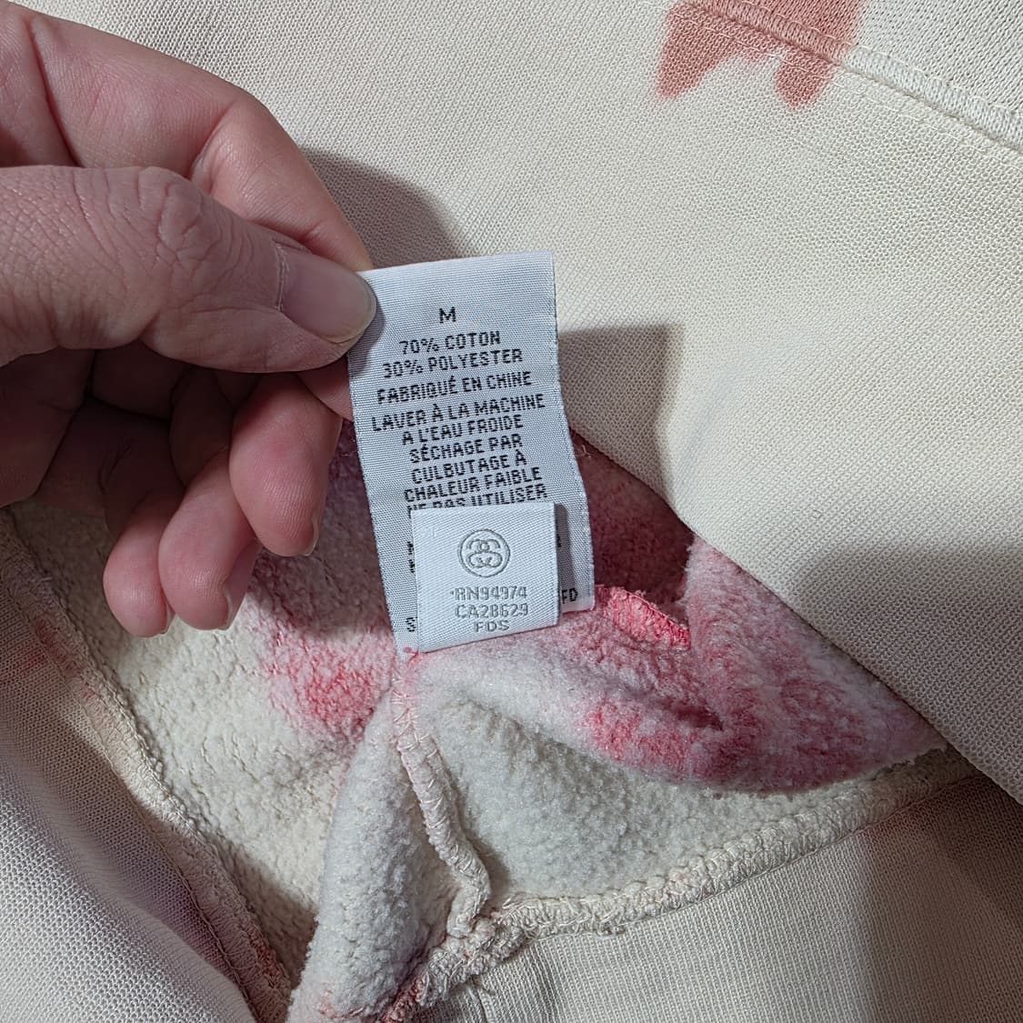 [M]스투시 타이다이 크루넥 맨투맨 스웻셔츠 상품이미지6