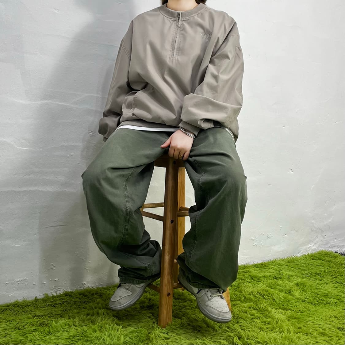 [XL]King Louie 나일론 웜업 90s 상품이미지3