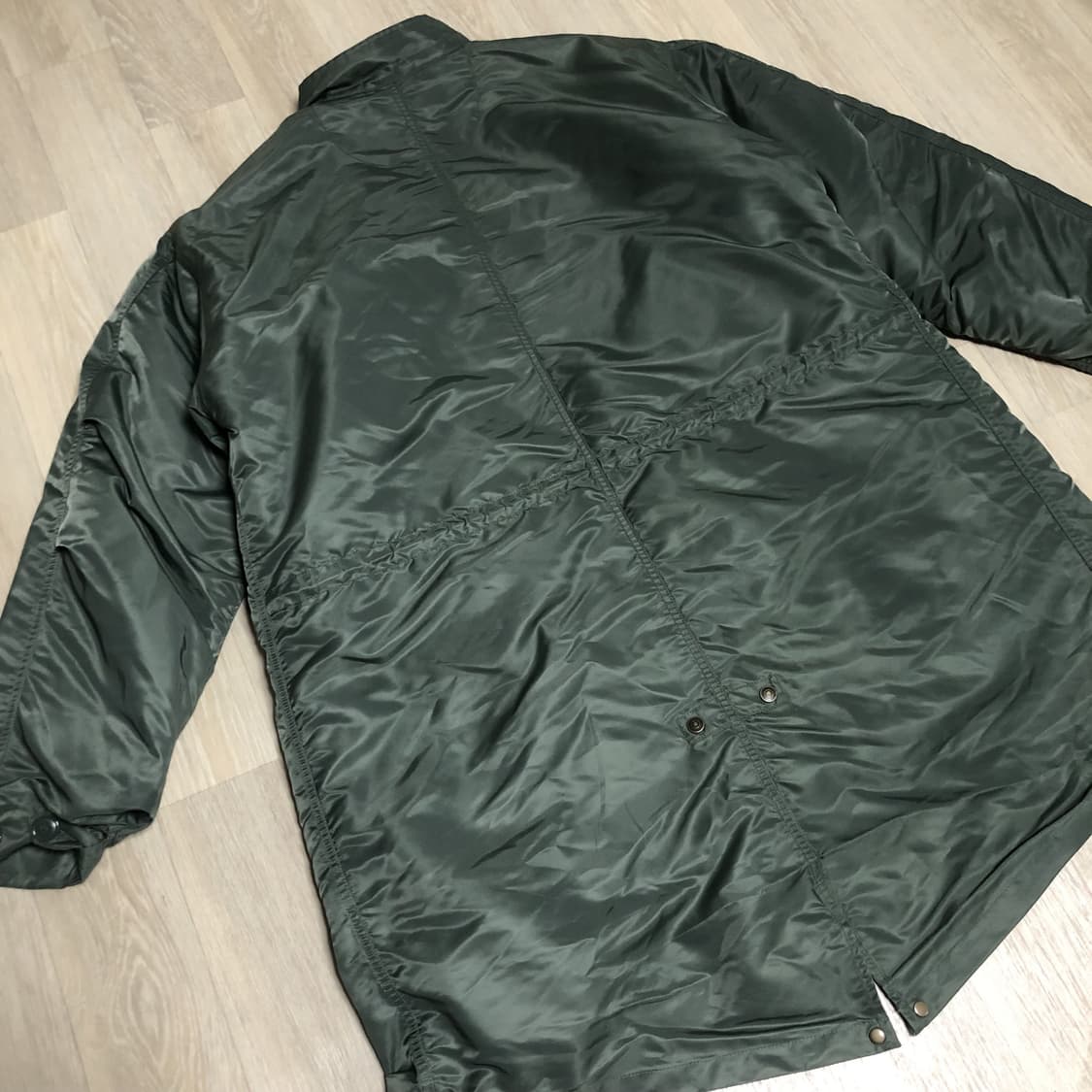 (L) 프리즘 웍스 헤비 나일론 M-65 피시테일 개파카 풀세트 그린 상품이미지9